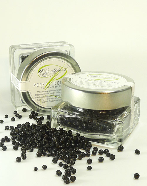 SONDERANGEBOT Pepper Deluxe Ganzes Korn von A. J. Schaub Spices 80g