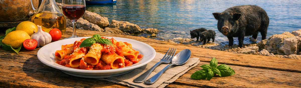 Sugo alla Salsiccia di Maiale Nero Siciliano | Frantoi Cutrera Sugo alla Salsiccia di Maiale Nero Siciliano | Frantoi Cutrera