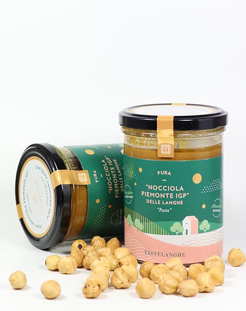 SONDERANGEBOT: Haselnuss-Mus großes Glas - Pasta Pura Nocciola Piemonte IGP delle Langhe 300g