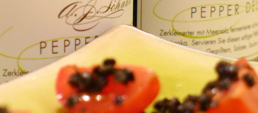 A.J.Schaub's PEPPER DELUXE finden Sie bei uns am Stand 9D30.10