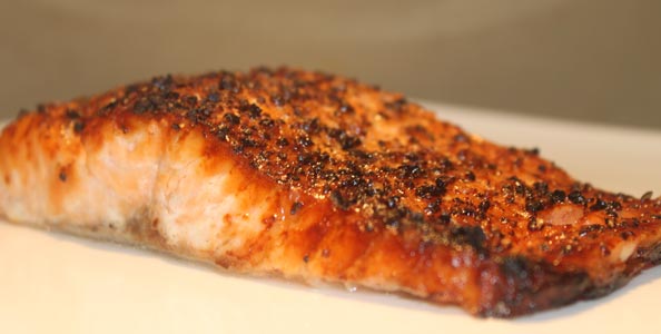 Lachssteak mit Fenchelpesto